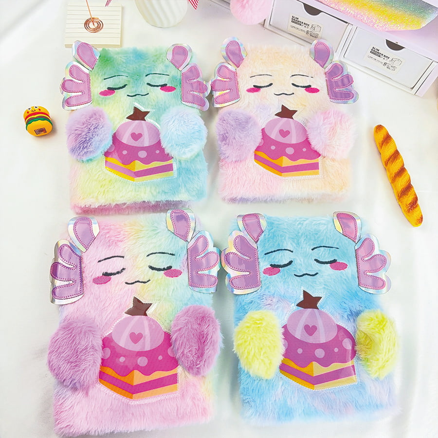 A5 aranyos Szörnynapló Plüss Jegyzetfüzet A5 aranyos Szörnynapló Plüss Jegyzetfüzet