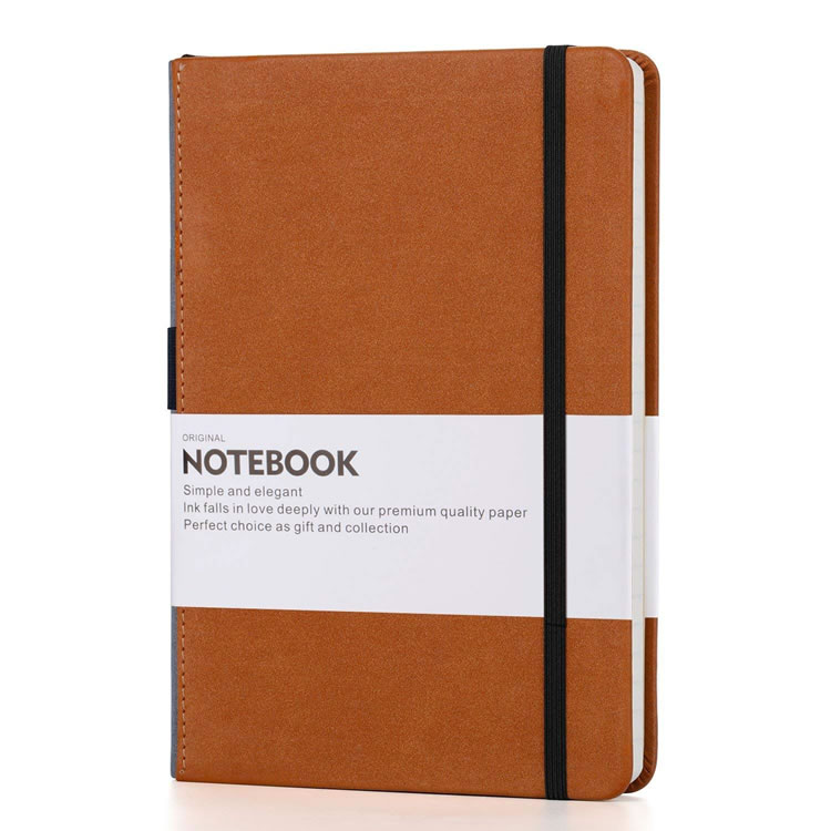 A5 bőr notebook