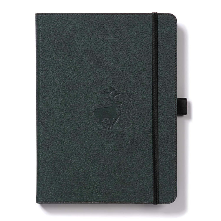 Diákok nagy bőr notebook