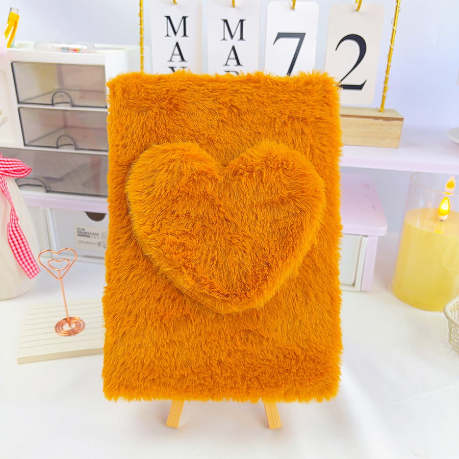 A5 Aranyos Szerelmi Napló Plüss Jegyzetfüzet