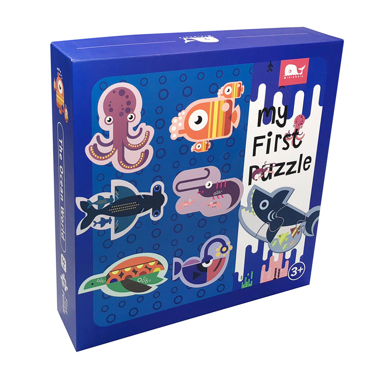 Fából készült 3D-s puzzle